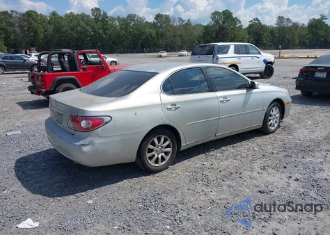 2003 Lexus Es 300 из США, поврежденный, VIN JTHBF30G430124121